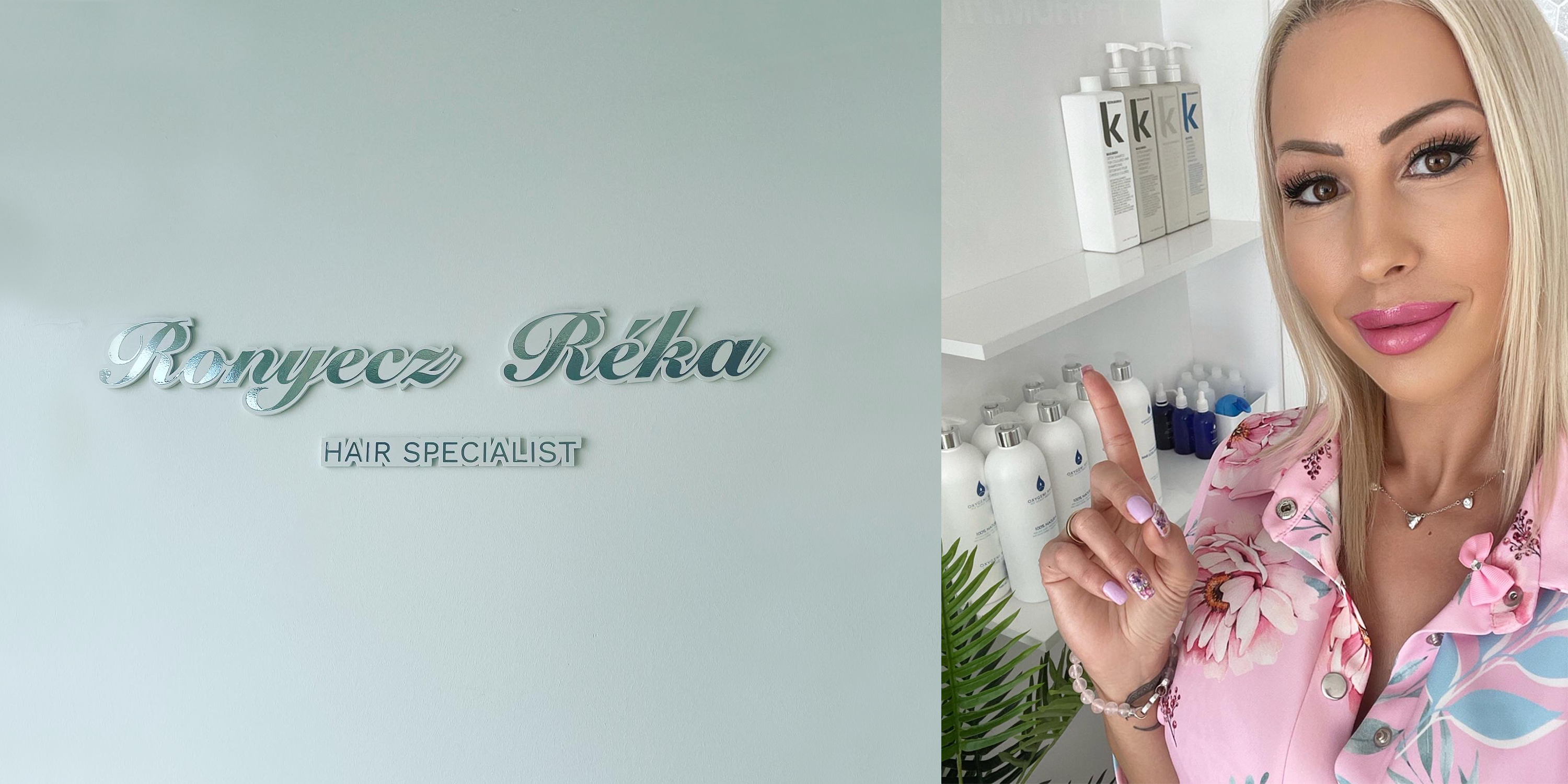 Ronyecz Réka hairspecialist Angyal Ada